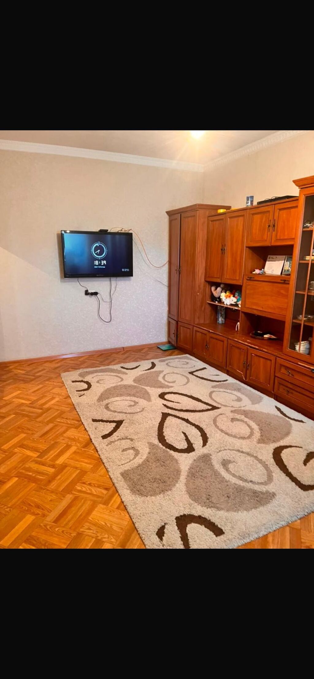 1 комната, 44 м², Тунгуч мкр 105 серия, 9 этаж, Косметический ремонт