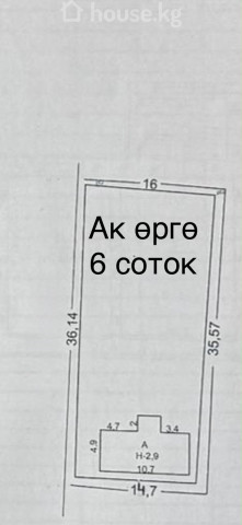 Продажа, участок: Чуйская область / Бишкек, город Бишкек, Ак-Орго ж/м — за 10 422 020 сом