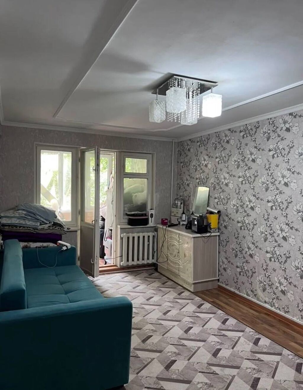 2 комнаты, 43 м², 7 мкр 104 серия, 2 этаж, Косметический ремонт