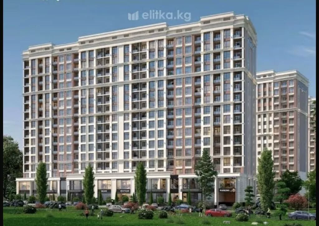 Строится, Элитка, 2 комнаты, 77 м²