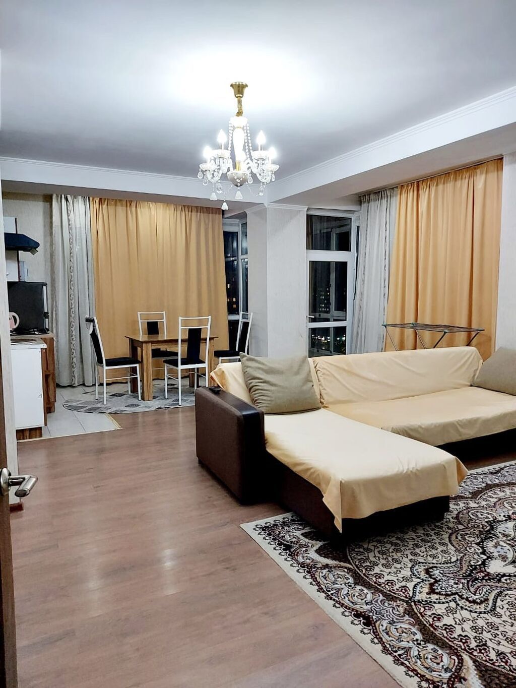 1 комната, Люкс, элитка, Бишкек Парк ТРЦ, Кондиционер, Парковка, Интернет, Wi-Fi