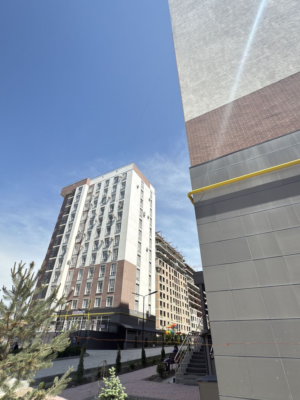 2 комнаты, 72 м², Асанбай мкр Элитка, 5 этаж, ПСО (под самоотделку)