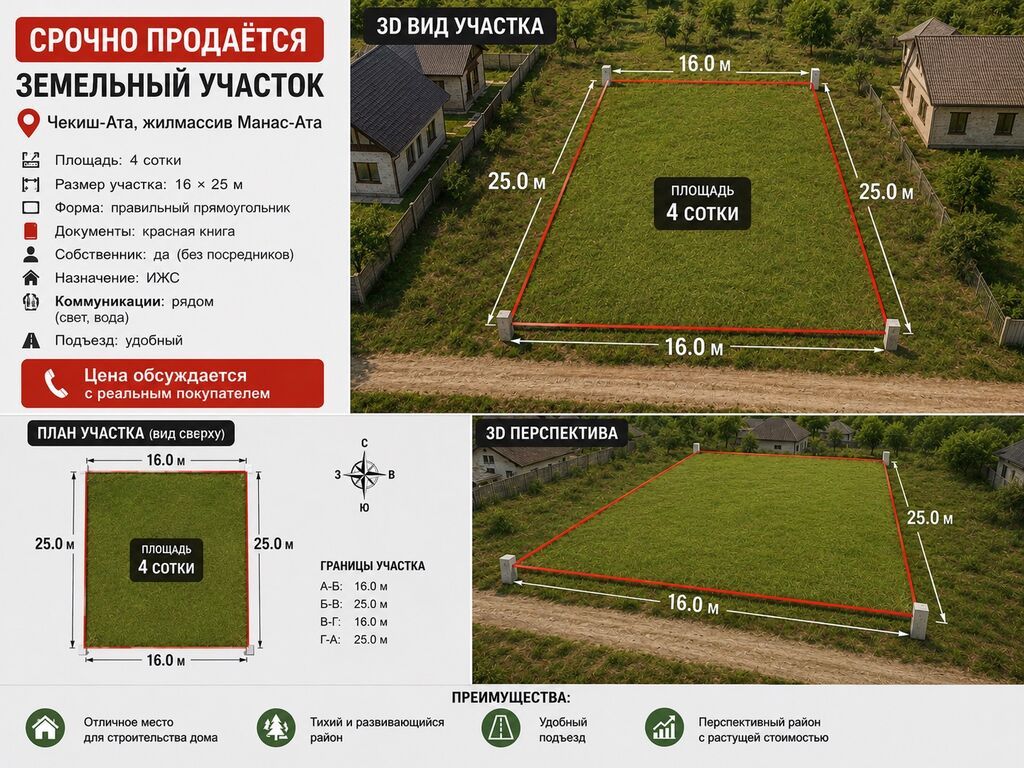 4 соток, Для бизнеса, Красная книга