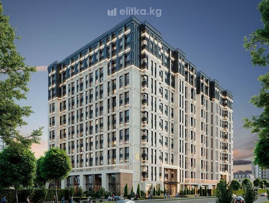 Строится, Элитка, 3 комнаты, 96 м²
