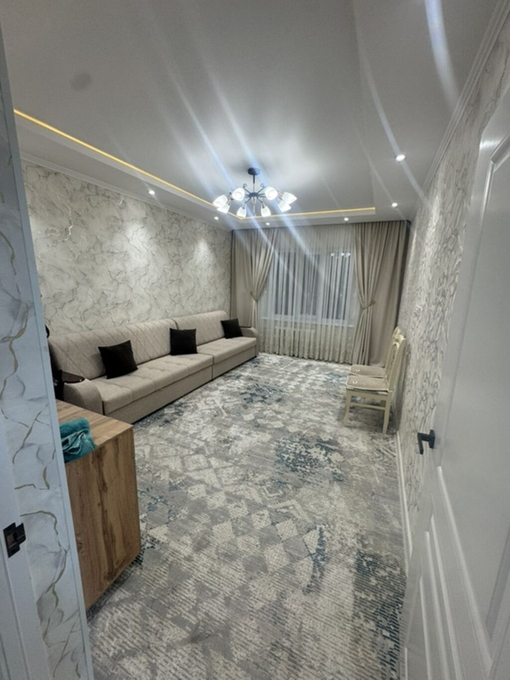 2 комнаты, 52 м², 105 серия, 1 этаж, Дизайнерский ремонт