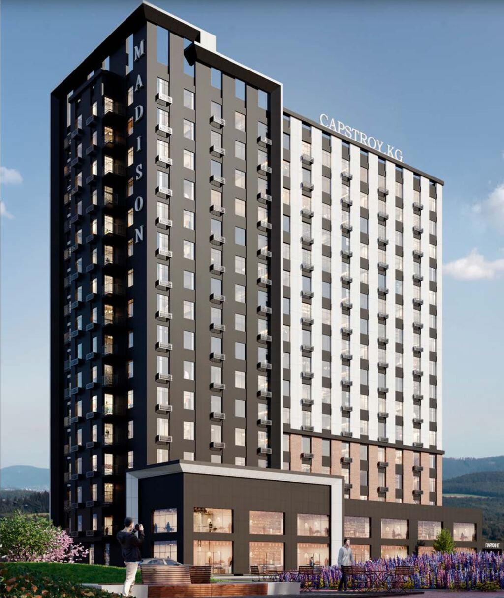 2 комнаты, 72 м², Боконбаева/Уметалиева Элитка, 12 этаж, ПСО (под самоотделку)