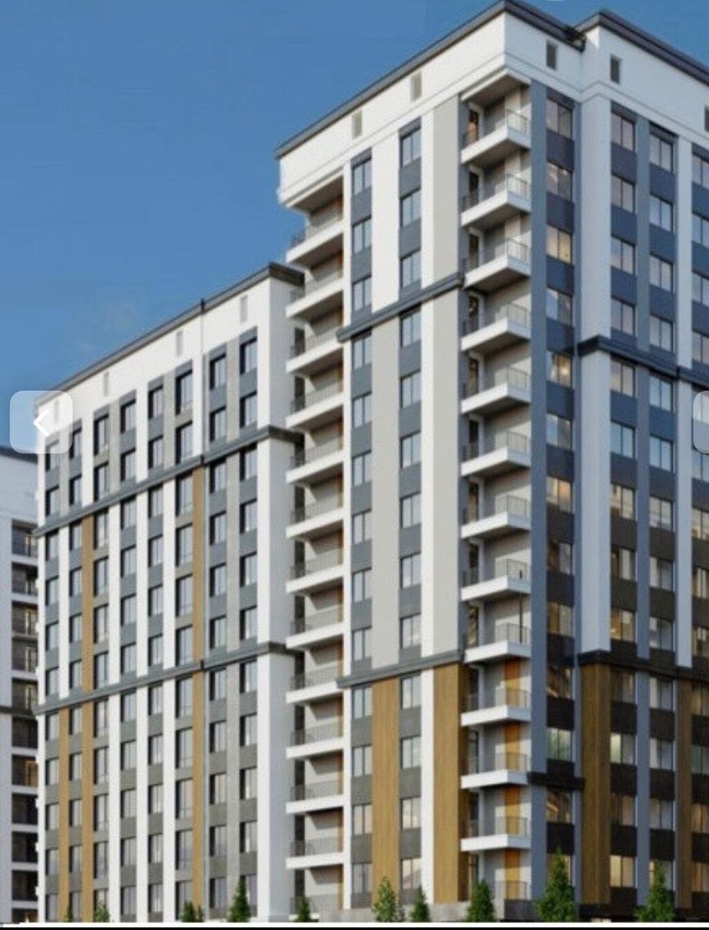 2 комнаты, 69 м², Технопарк 12 этаж, ПСО (под самоотделку)