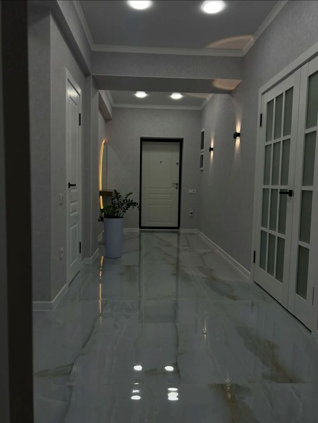 3 комнаты, 110 м², Кок-Жар мкр Элитка, 12 этаж, Евроремонт