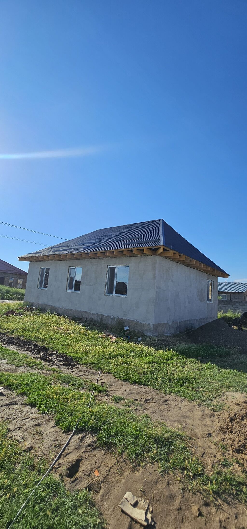 🏡 Продаётся новый дом в районе Учкун-2 📍20 минут езды от города в