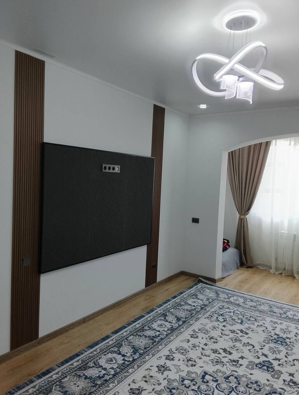1 комната, 43 м², Киргизия 1 106 серия, 5 этаж, Евроремонт
