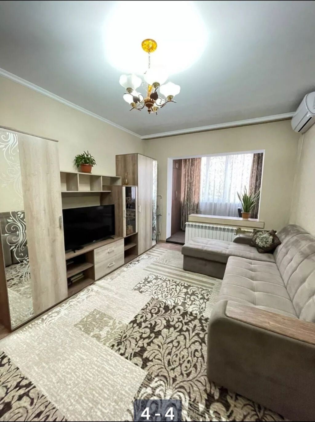 1 комната, 46 м², Евроремонт