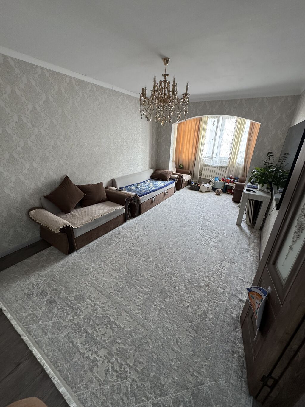 4 комнаты, 106 м², 106 серия улучшенная, 7 этаж, Евроремонт