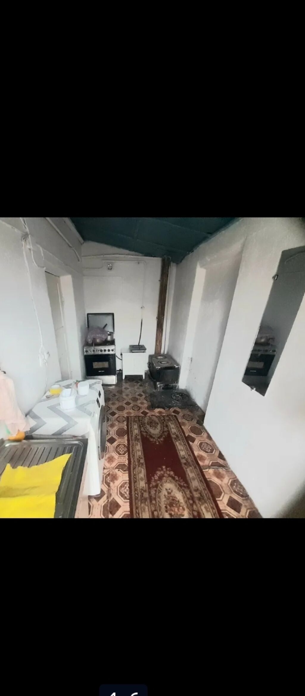 55 м², 3 комнаты, Без подселения