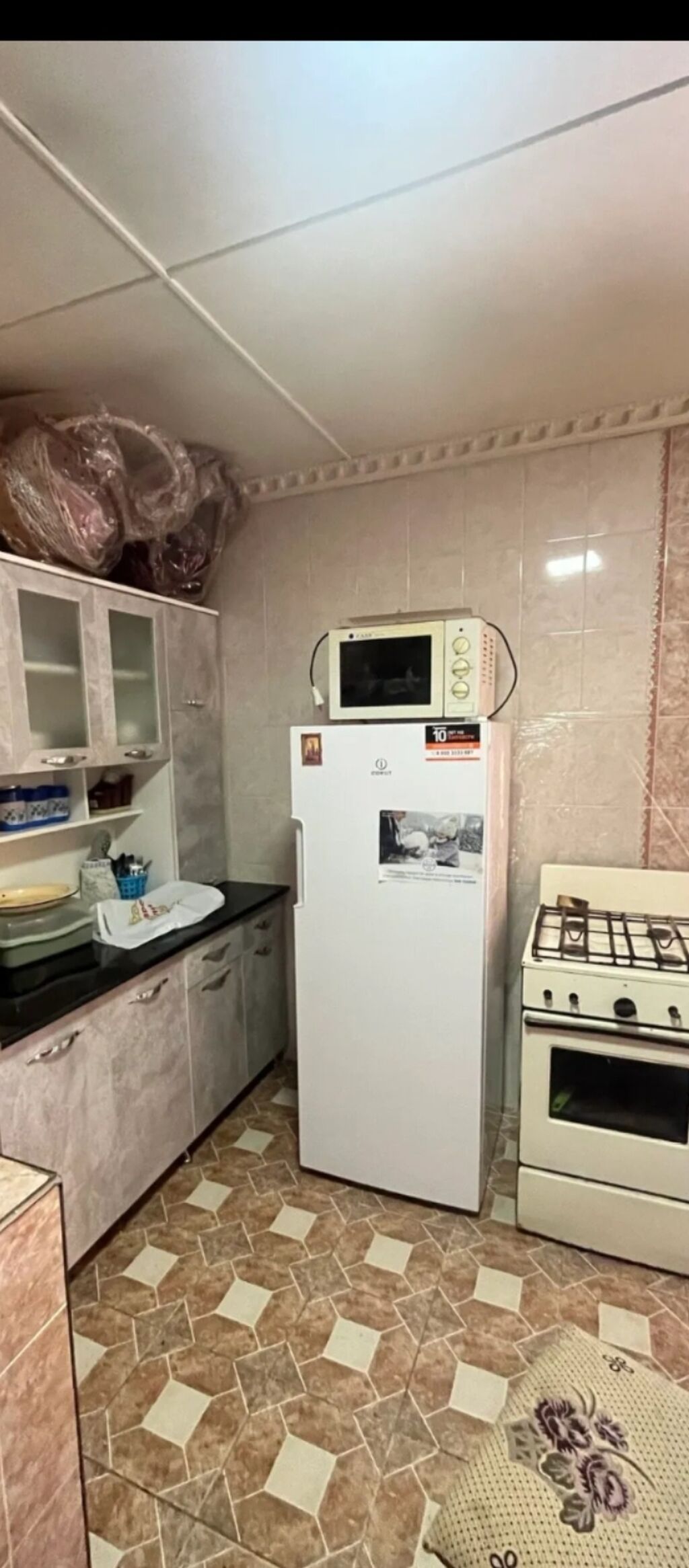 62 м², 4 комнаты, Без подселения