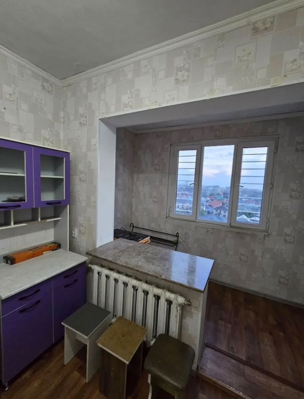1 комната, 35 м², 105 серия, 9 этаж, Косметический ремонт