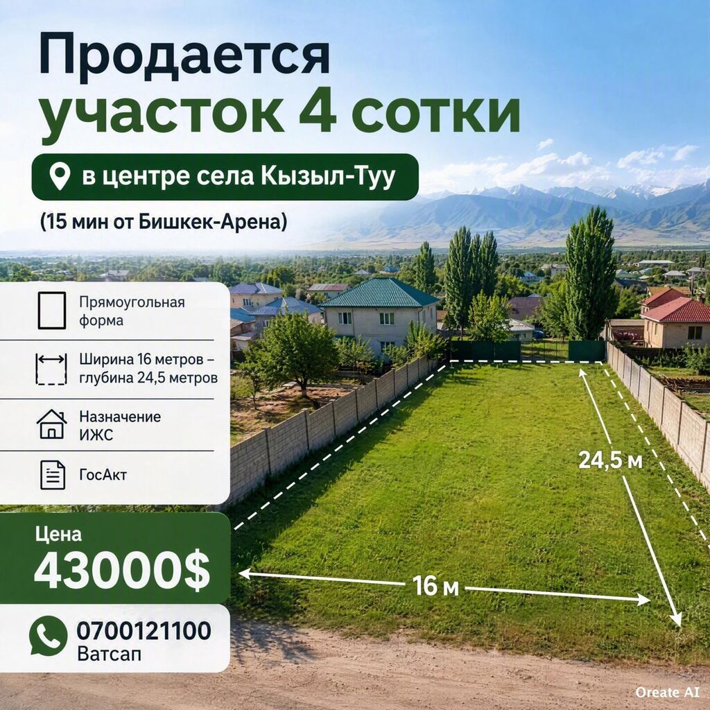 4 соток, Для строительства, Красная книга, Договор купли-продажи