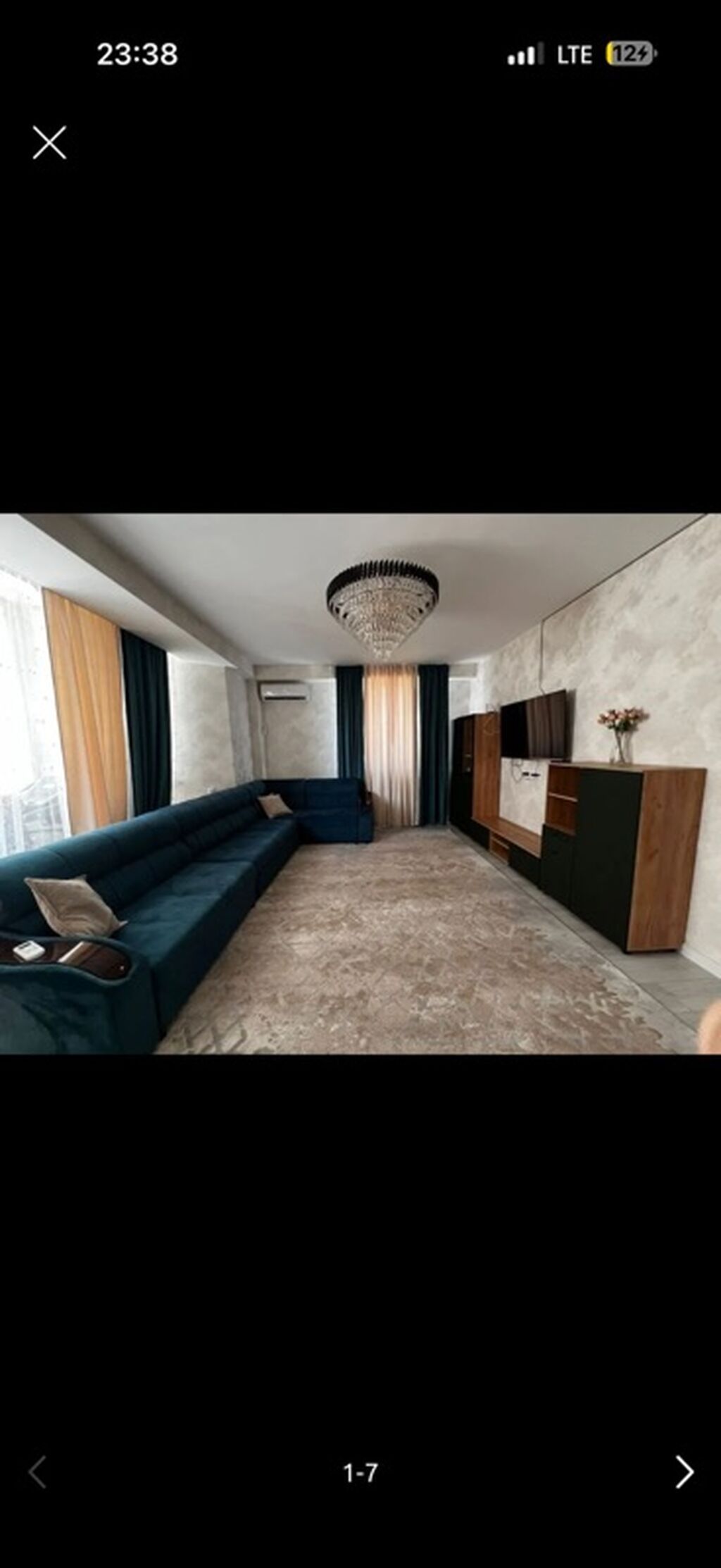 3 комнаты, 120 м², Азия Молл Дизайнерский ремонт