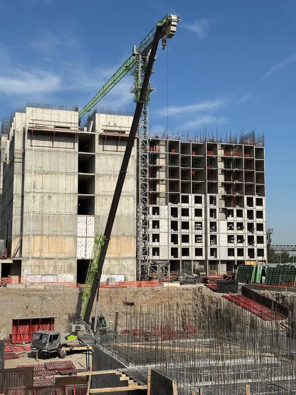 2 комнаты, 79 м², Технопарк Элитка, 8 этаж, ПСО (под самоотделку)