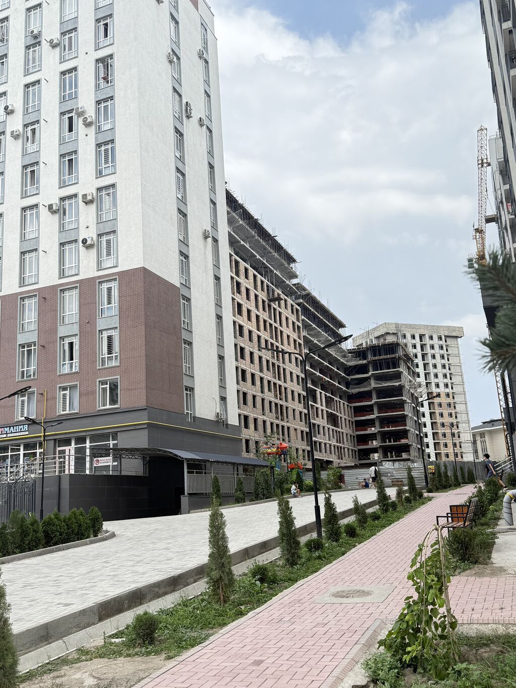 3 комнаты, 102 м², Асанбай мкр Элитка, 9 этаж, ПСО (под самоотделку)