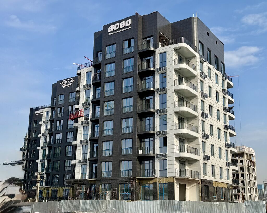 2 комнаты, 80 м², Элитка, 8 этаж, ПСО (под самоотделку)