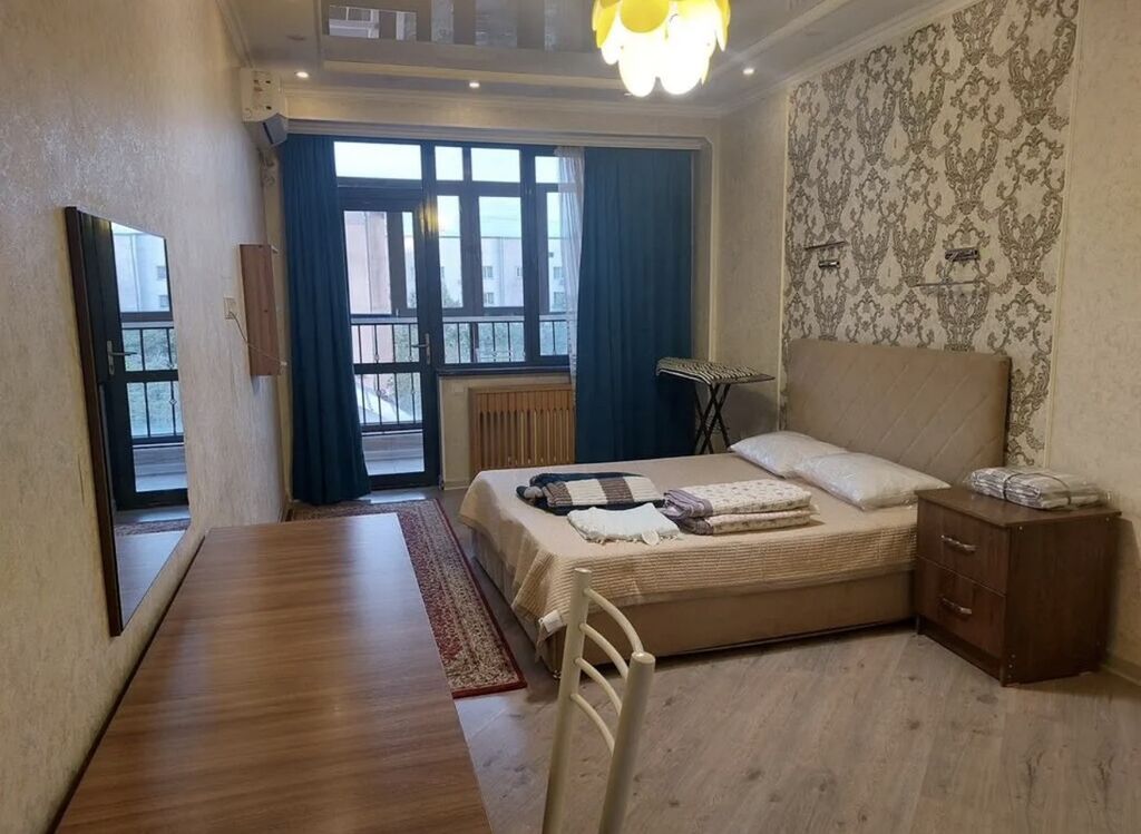 1 комната, Бишкек Парк ТРЦ Семейным, от 6 месяцев, от 1 года, С мебелью полностью