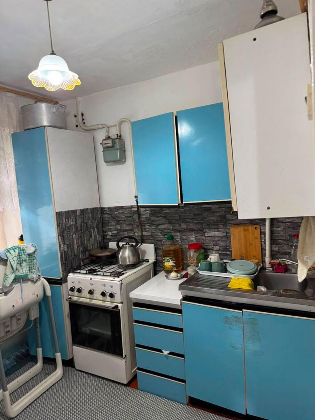 1 комната, 30 м², Политех Хрущевка, 1 этаж, ПСО (под самоотделку)