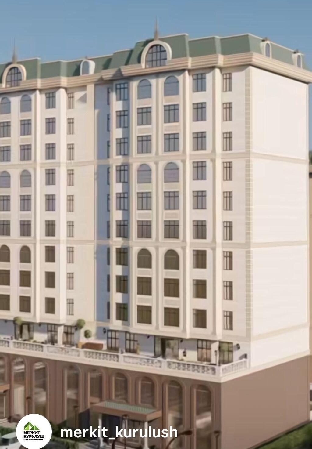 1 комната, 45 м², Элитка, 7 этаж, ПСО (под самоотделку)