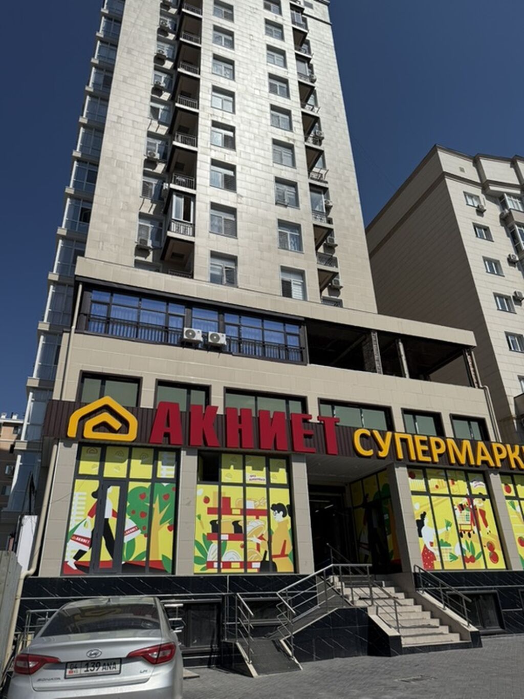 2 комнаты, 65 м², Джал мкр (в т.ч. Верхний, Нижний, Средний) 108 серия, 7 этаж, Евроремонт
