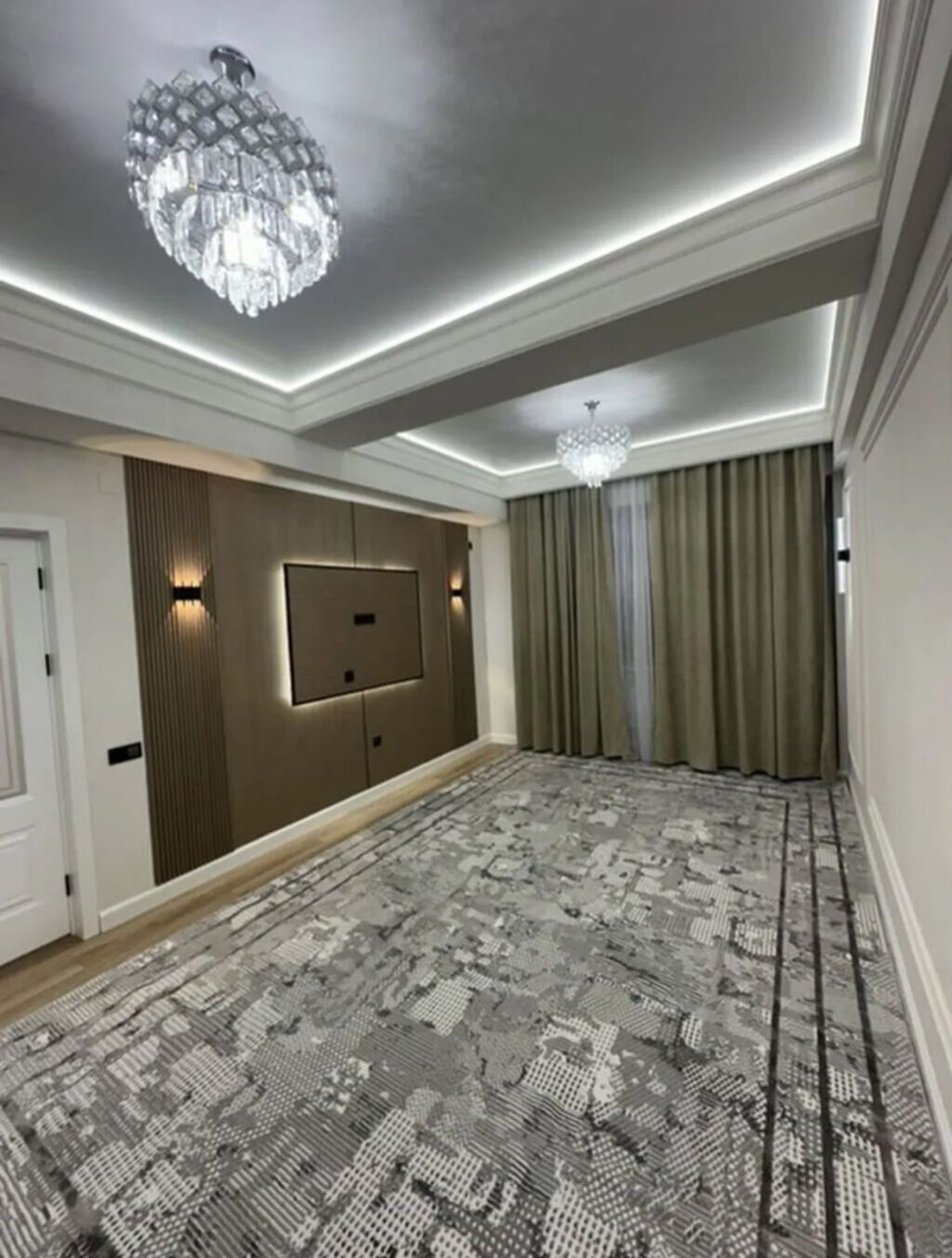 1 комната, 48 м², Пишпек Элитка, 4 этаж, Евроремонт