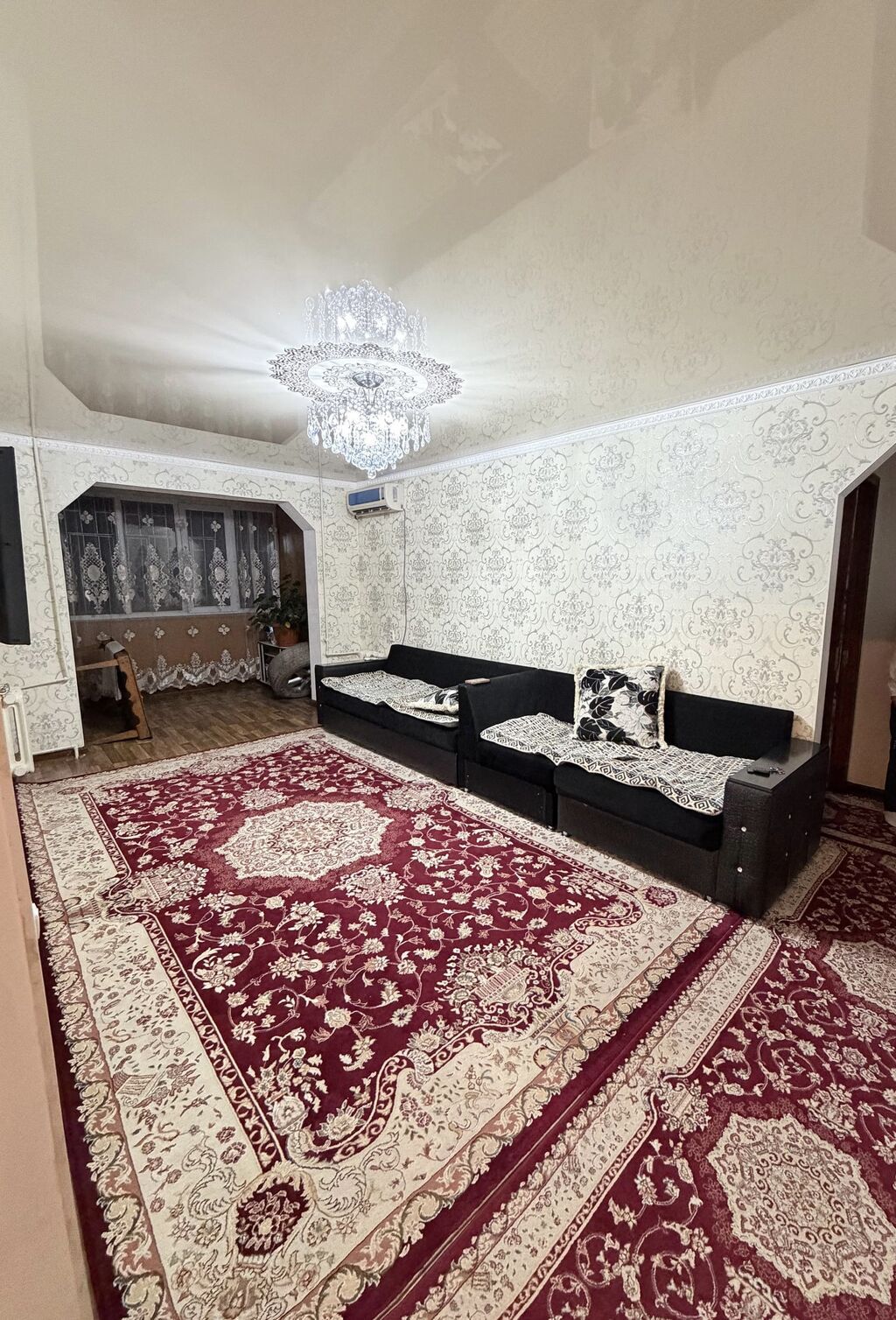 3 комнаты, 58 м², 3 мкр 2 этаж, Евроремонт