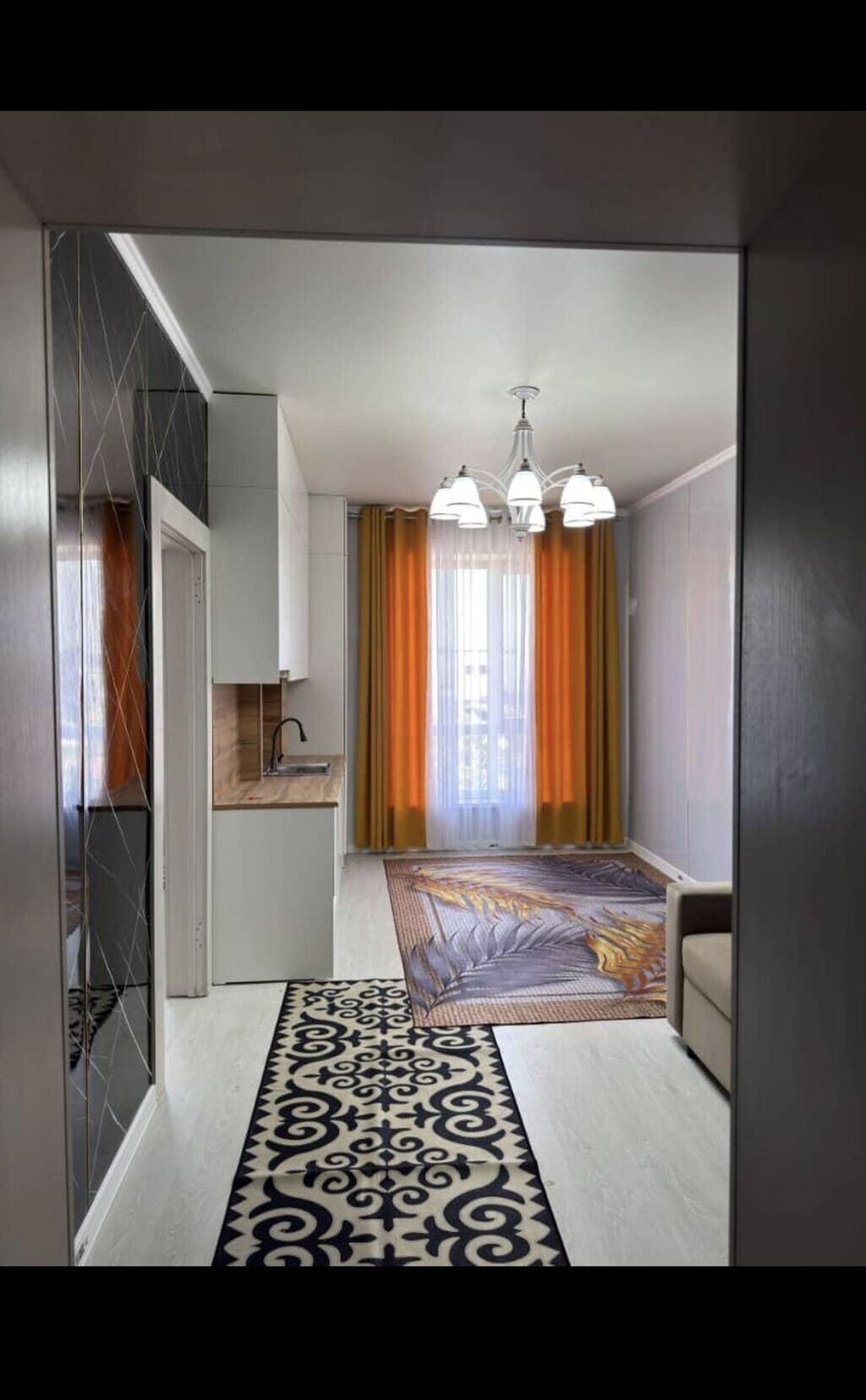 1 комната, 32 м², Аламедин-1 мкр Элитка, 4 этаж, Евроремонт