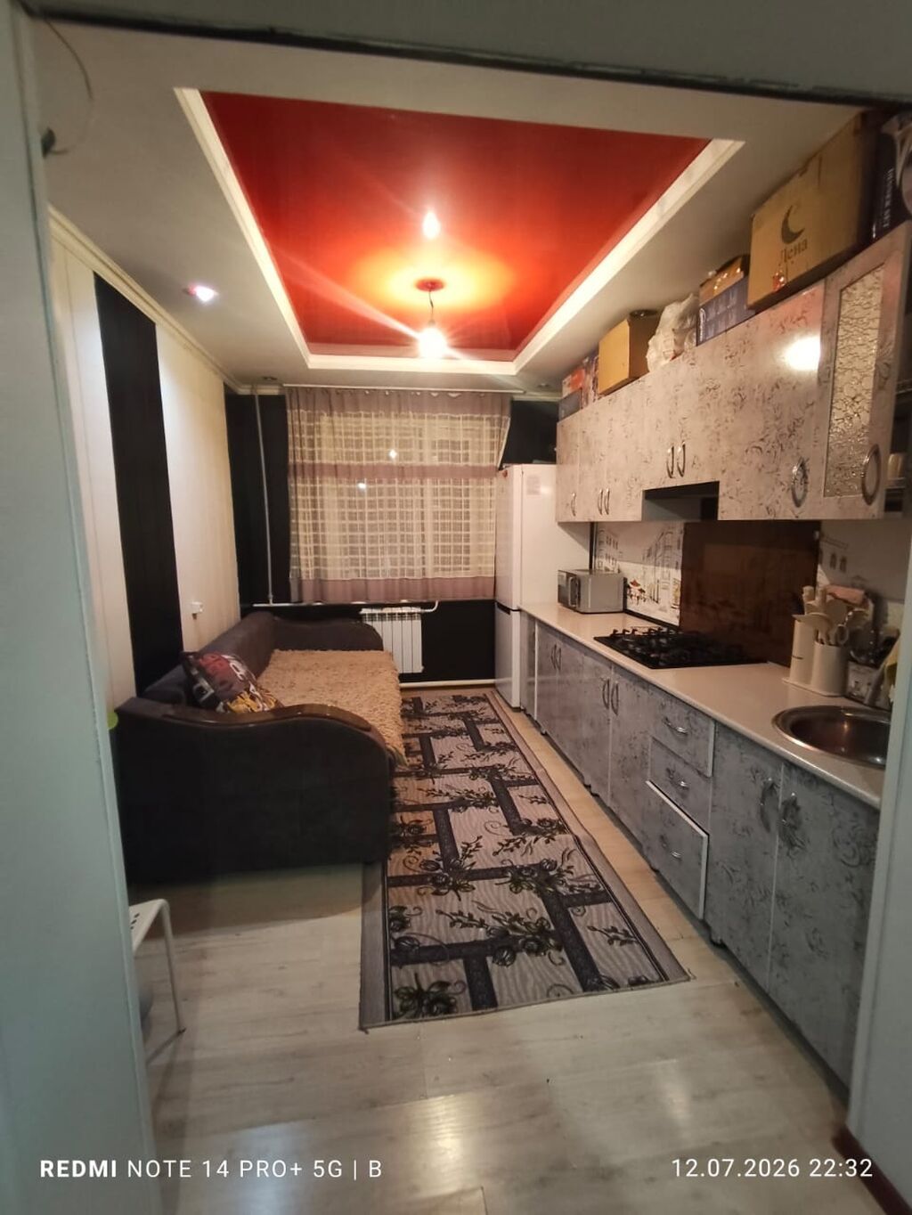 3 комнаты, 80 м², Ак-Ордо 1 ж/м Косметический ремонт
