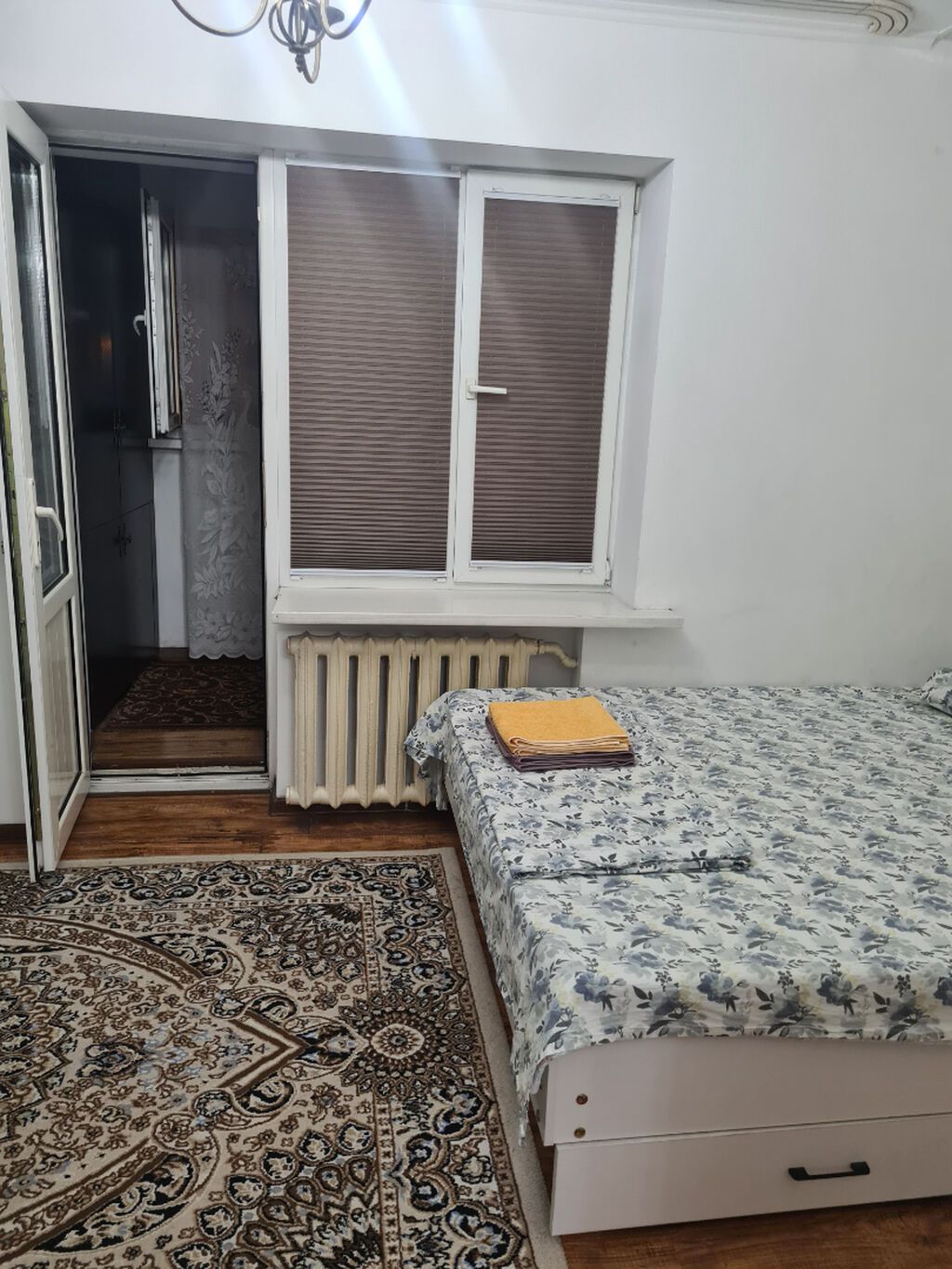 2 комнаты, Эконом, Бишкек Парк ТРЦ, Кондиционер, Бытовая техника, Интернет, Wi-Fi