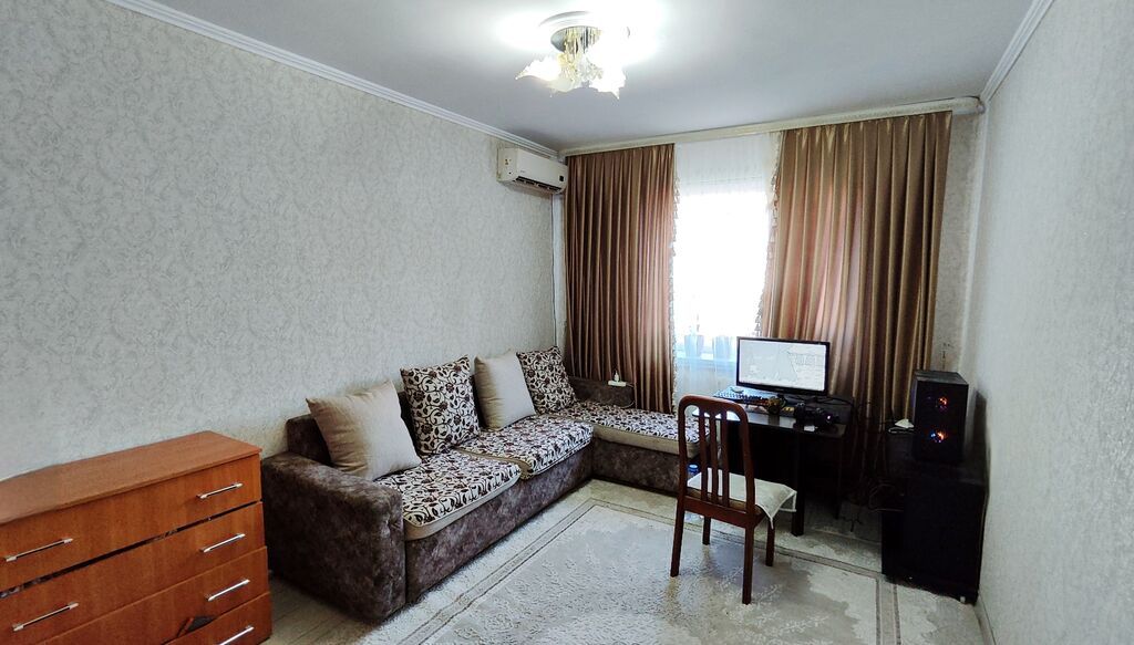 2 комнаты, 50 м², Аламедин-1 мкр Индивидуалка, 4 этаж, Косметический ремонт