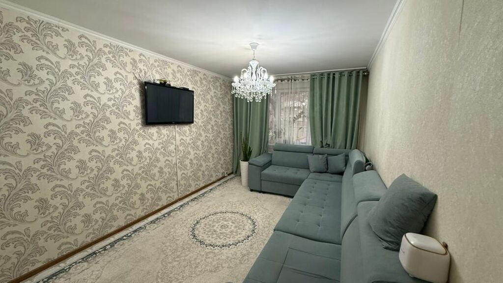 2 комнаты, 44 м², 8 мкр 104 серия, 1 этаж, Косметический ремонт