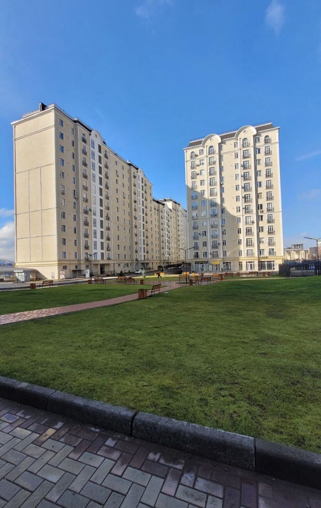 1 комната, 43 м², Асанбай мкр Элитка, 10 этаж, ПСО (под самоотделку)