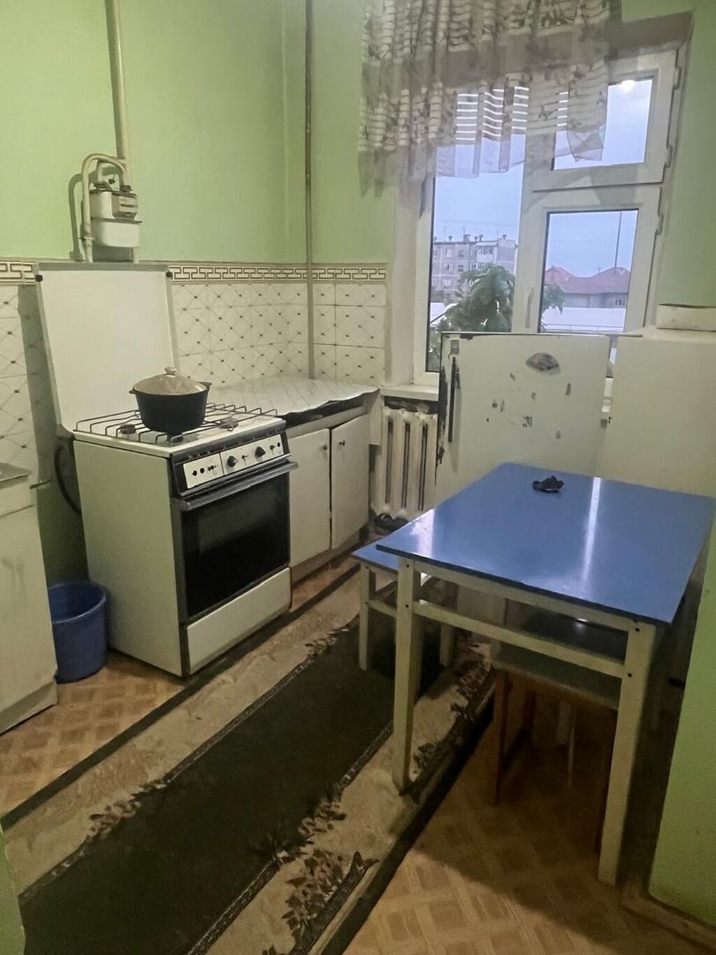 Сдается 2х КВ, 105 серии на 3 этаже.Ошский район, напротив ресторана