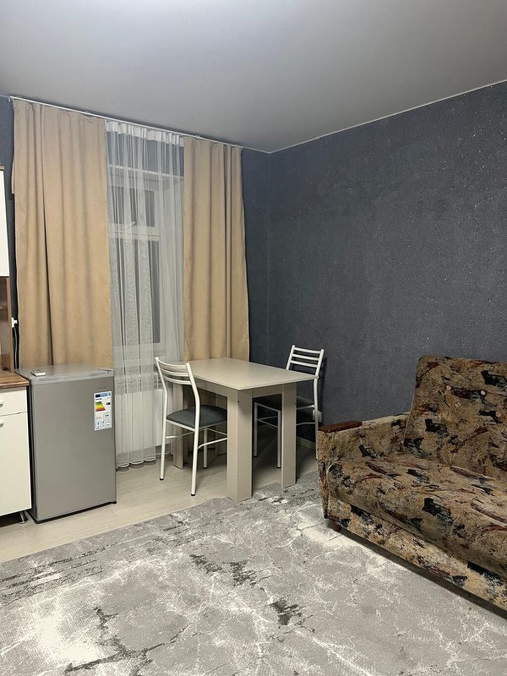 Студия, Парам без детей, С мебелью полностью