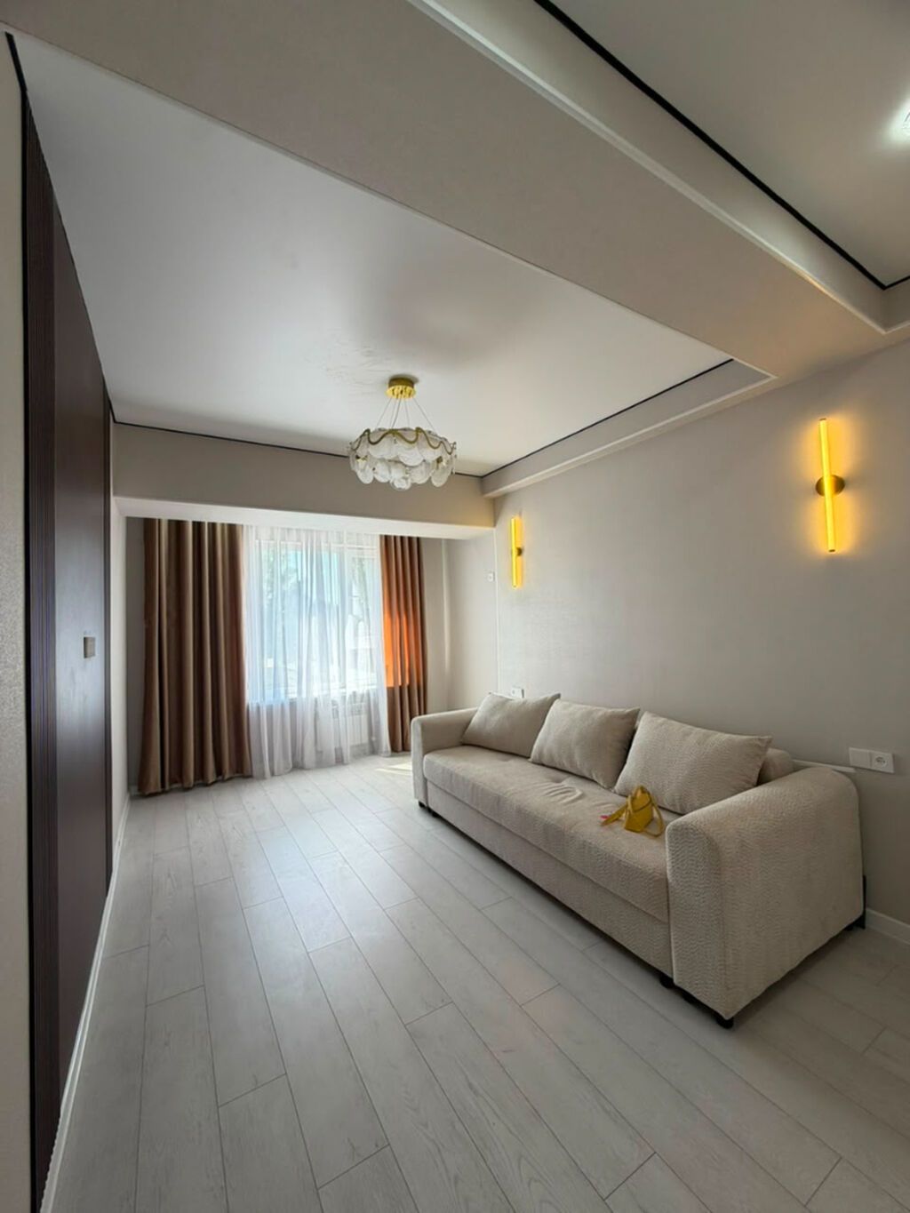 2 комнаты, 58 м², Тунгуч мкр Элитка, 3 этаж, Свежий ремонт