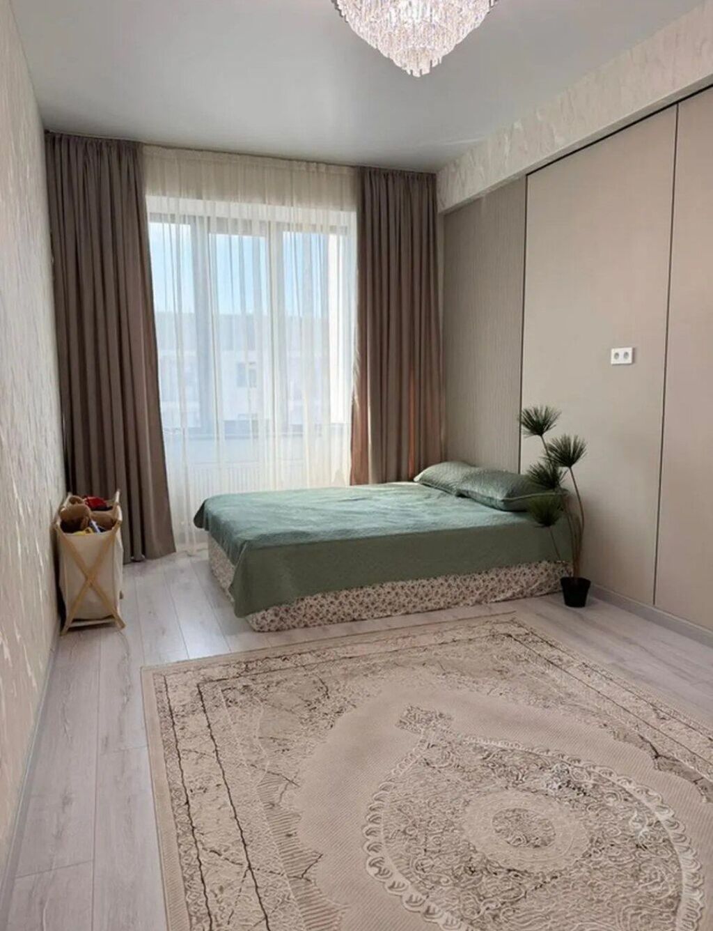 1 комната, 43 м², Асанбай мкр Элитка, 15 этаж, Дизайнерский ремонт