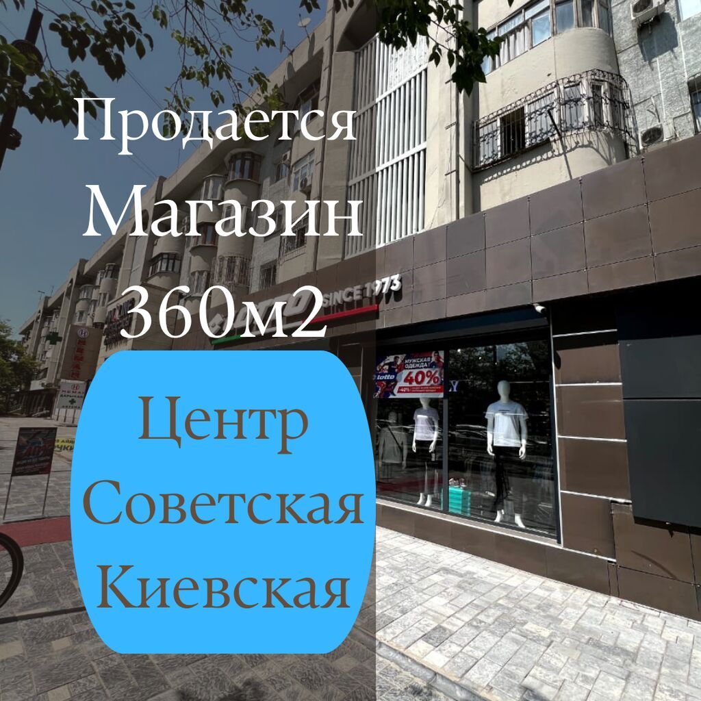 Продажа магазинов В жилом доме, 360 м², Евроремонт, Отдельный вход, 1 этаж