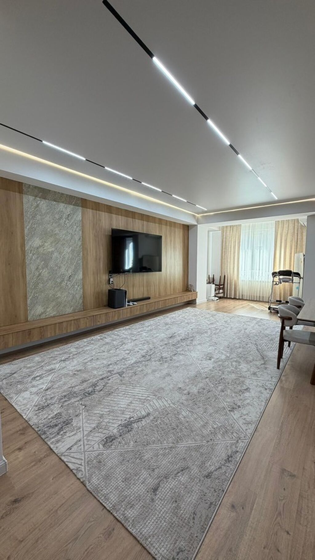 2 комнаты, 84 м², Аламедин-1 мкр Элитка, 7 этаж, Дизайнерский ремонт