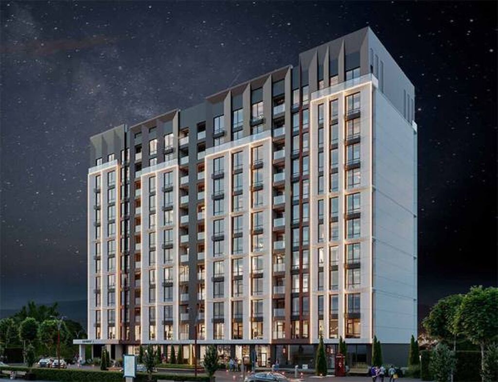 3 комнаты, 124 м², Джал мкр (в т.ч. Верхний, Нижний, Средний) Элитка, 12 этаж, ПСО (под самоотделку)