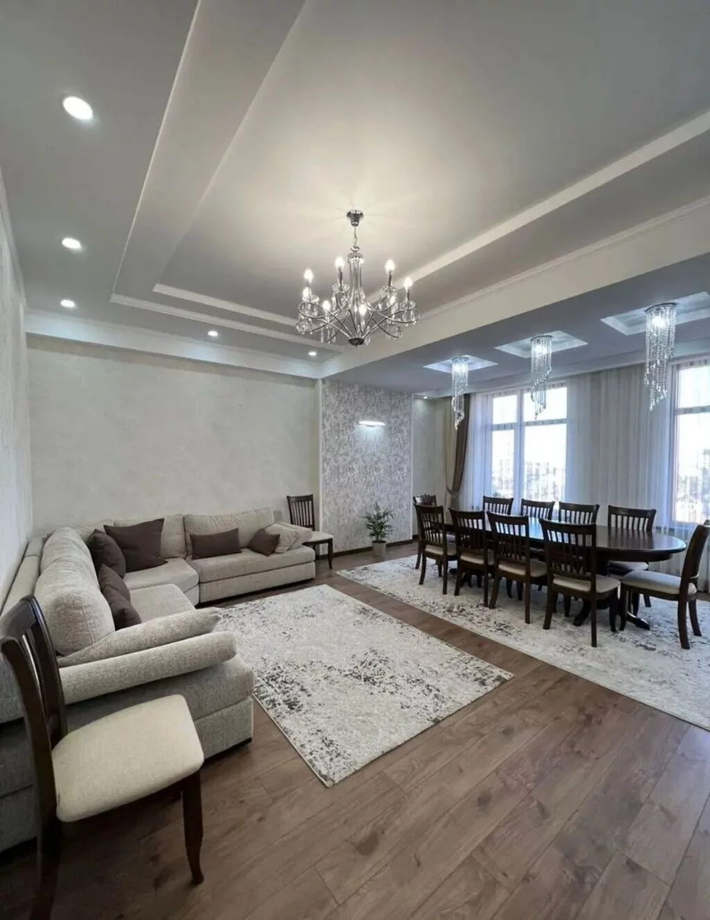 3 комнаты, 145 м², Вефа ТЦ Элитка, 6 этаж, Дизайнерский ремонт
