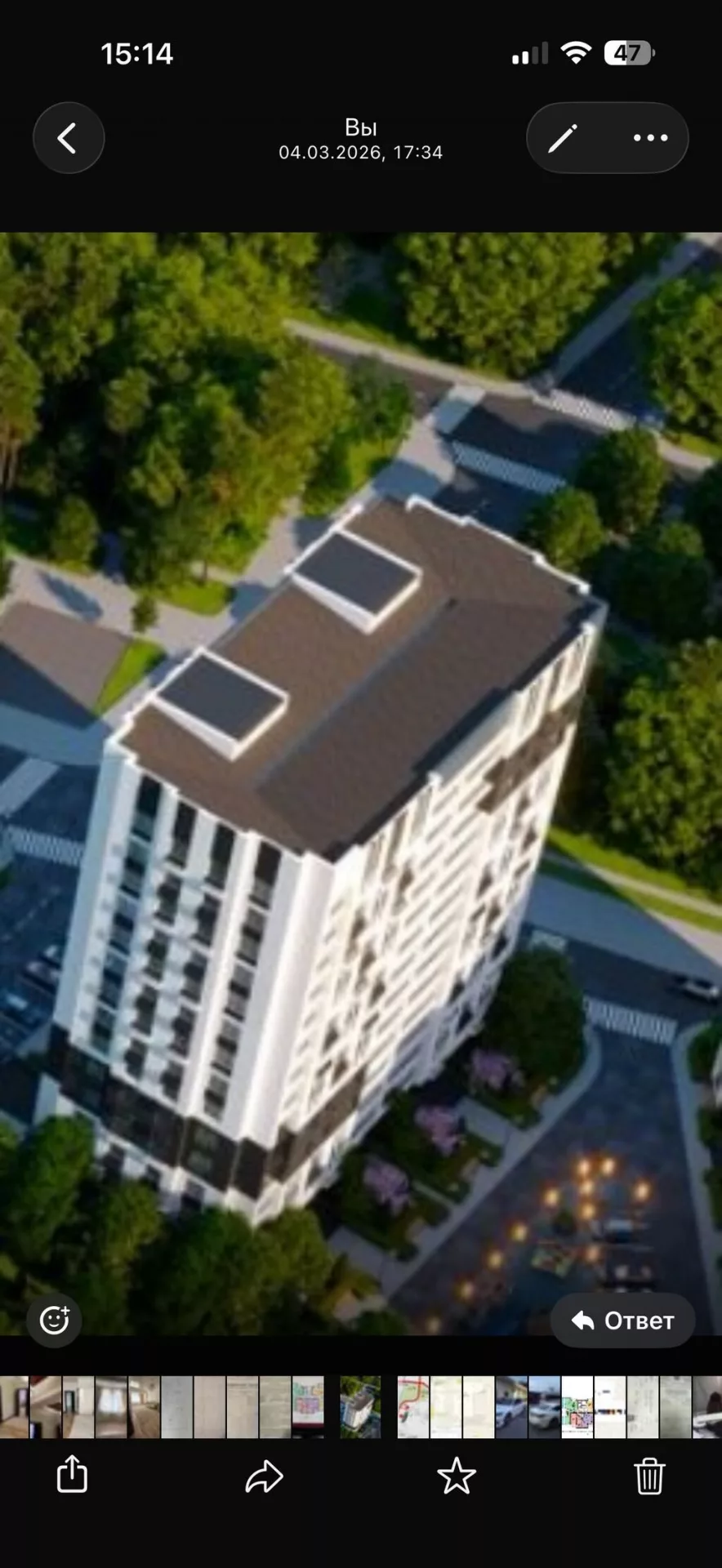 Построен, Элитка, 1 комната, 49 м²