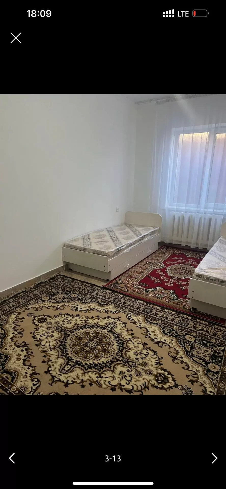 1 комната, ТЭЦ Собственник, Без животных, от 1 месяца, С мебелью частично