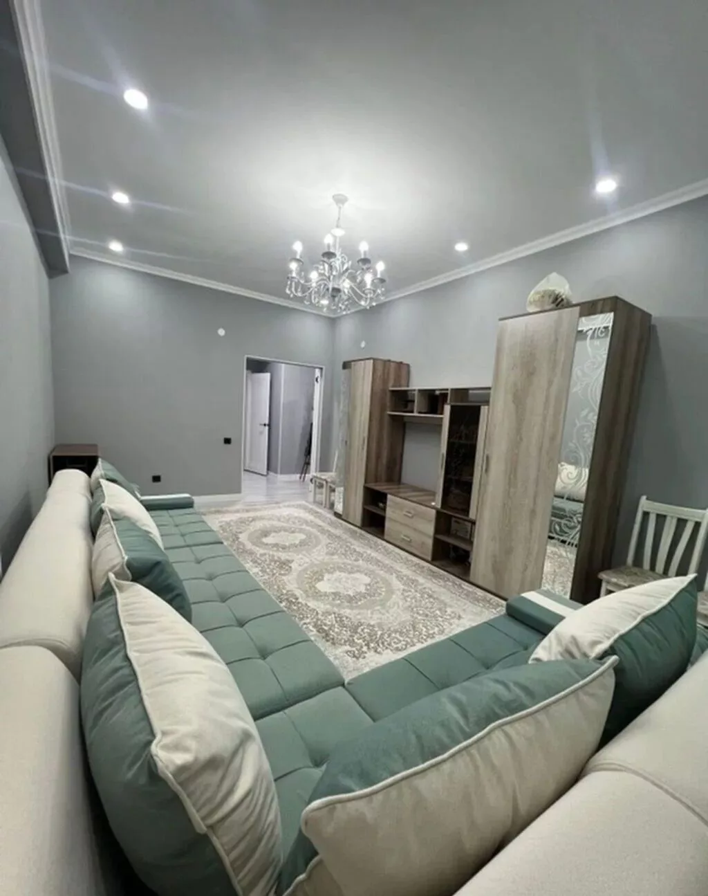 2 комнаты, 66 м², ул. Горького / Алматинка Элитка, 6 этаж, Свежий ремонт