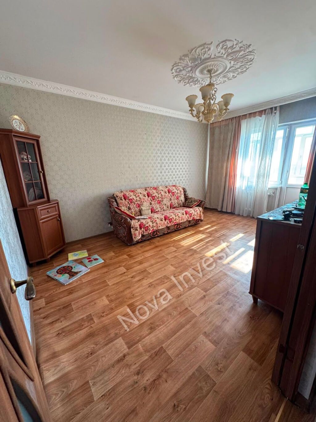 3 комнаты, 68 м², 7 мкр 106 серия, 9 этаж, Косметический ремонт