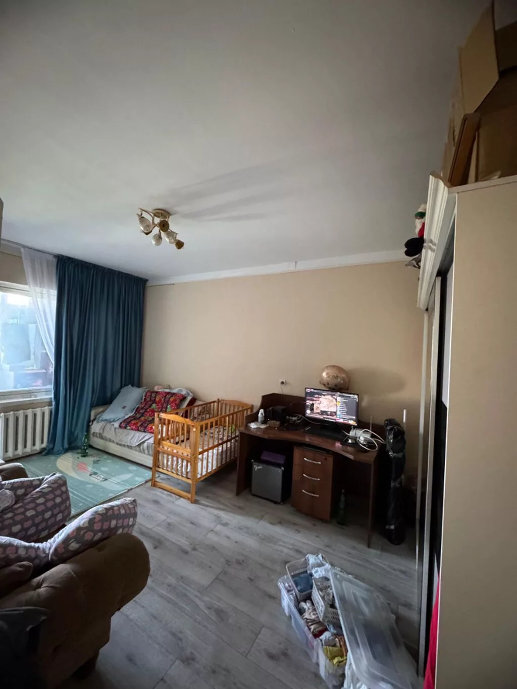 1 комната, 34 м², Юг-2 мкр 106 серия, 5 этаж