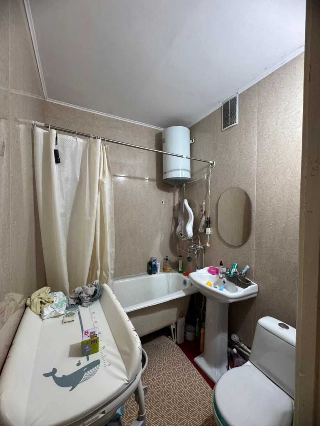 1 комната, 34 м², Юг-2 мкр 106 серия, 5 этаж